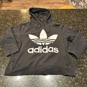 adidas retro hoodie XL with pockets